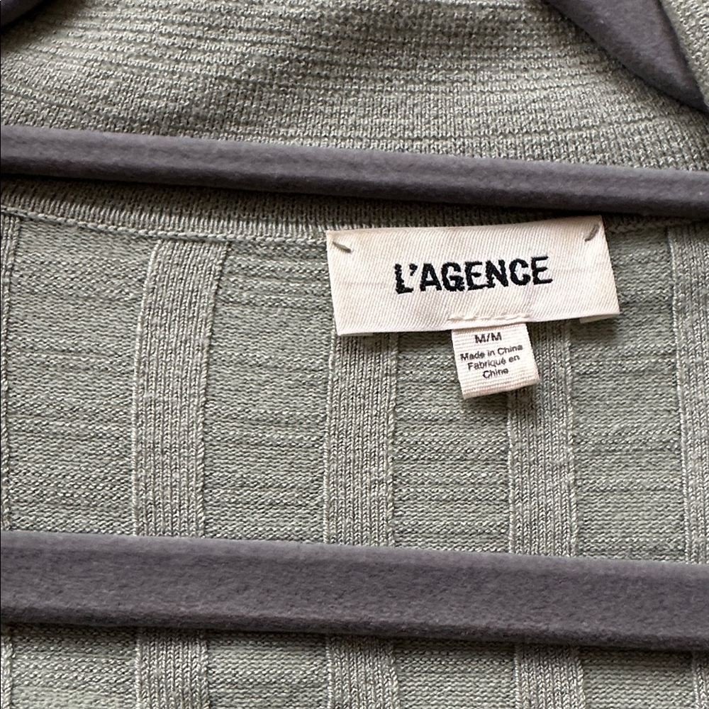 L’agence Green Button-Down Sweater - image 2